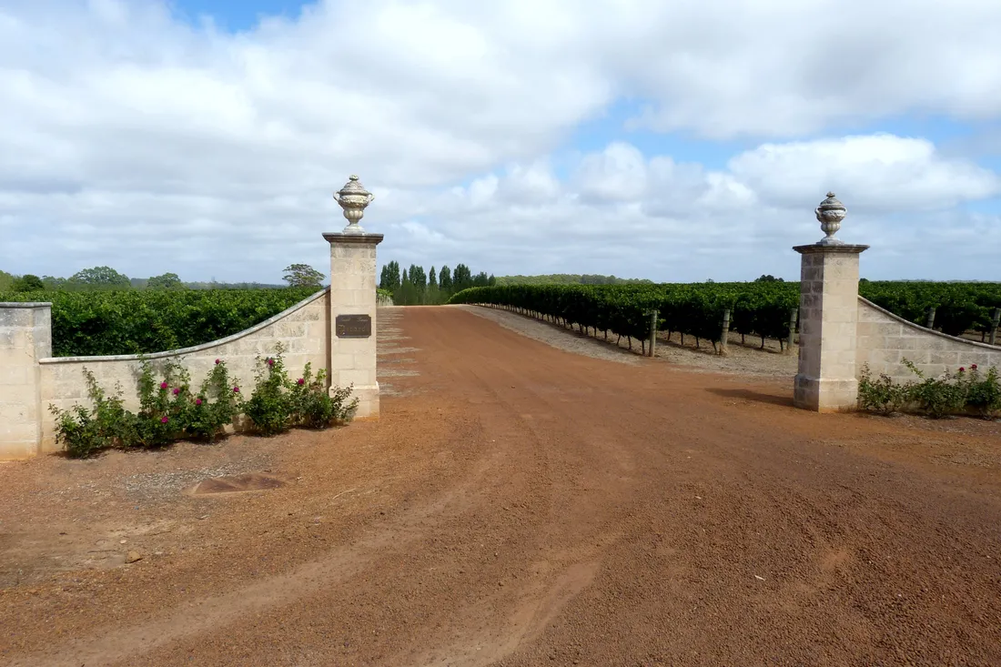 Entrance to Picardy Winery, Pemberton